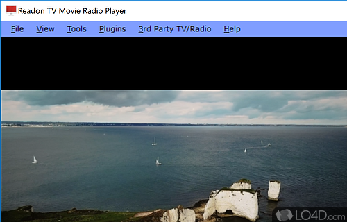 Watch online television or listen the radio - Screenshot of Readon TV Player