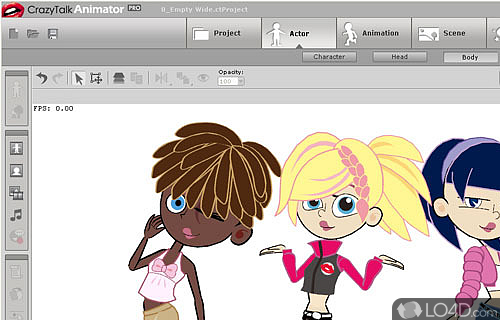 Reallusion CrazyTalk Animator Screenshot
