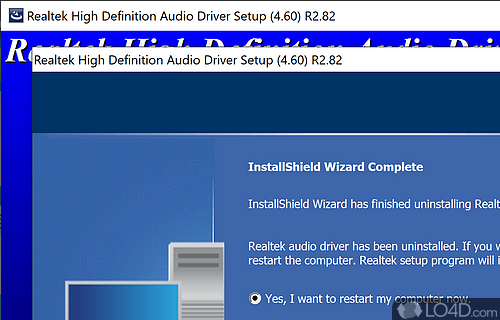 Realtek High Definition Audio Driver Screenshot