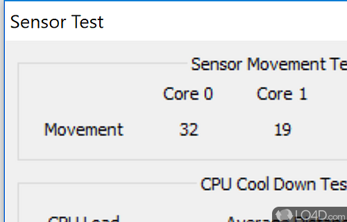 No installation necessary - Screenshot of RealTemp