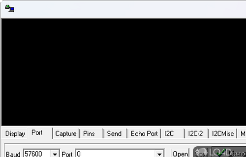 Capture and analyze network data. Useful for sysadmins - Screenshot of RealTerm