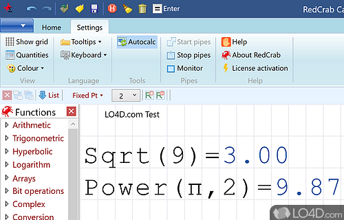 Offers users a solution that can help them create, edit, view, calculate - Screenshot of RedCrab