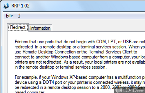 Redirect All RDP Printers Screenshot