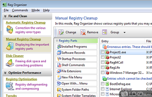 Reg Organizer 9.31 download