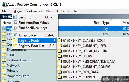 Registry Commander screenshot