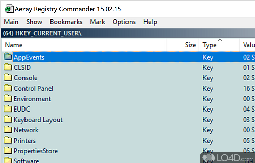 Registry Commander Screenshot
