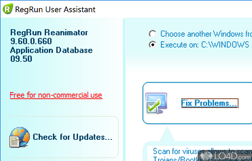 Removing Trojans/Adware/Spyware and rootkits - Screenshot of RegRun Reanimator