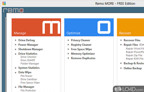 Remo MORE Screenshot