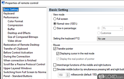 Remote Administrator Control Client screenshot