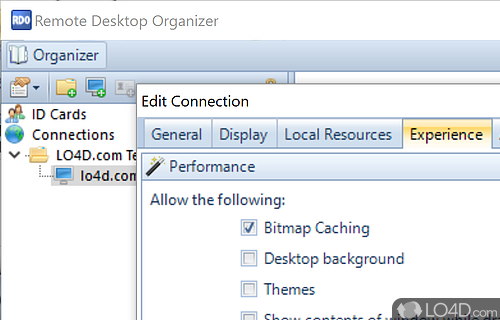 Remote Desktop Organizer screenshot