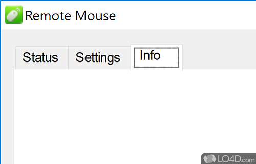 Control the mouse with your phone or tablet - Screenshot of Remote Mouse