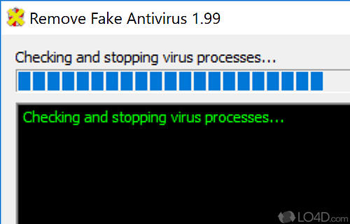 Remove Fake Antivirus Screenshot