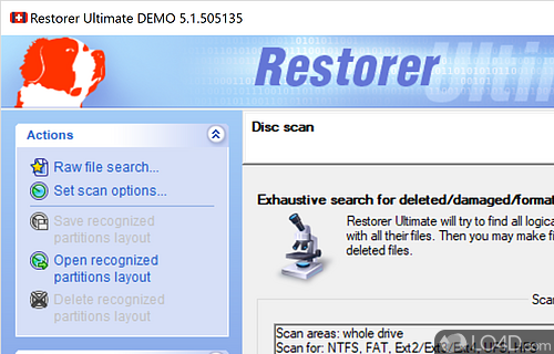 Restorer Ultimate screenshot