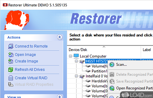 Restorer2000 Data Recovery Screenshot