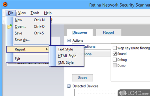 Retina WiFi Scanner screenshot