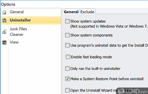 A reliable uninstaller - Screenshot of Revo Uninstaller