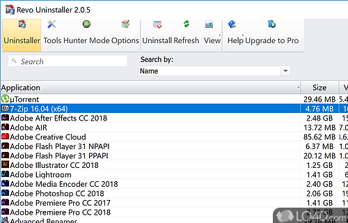 Advanced cleanup operations - Screenshot of Revo Uninstaller