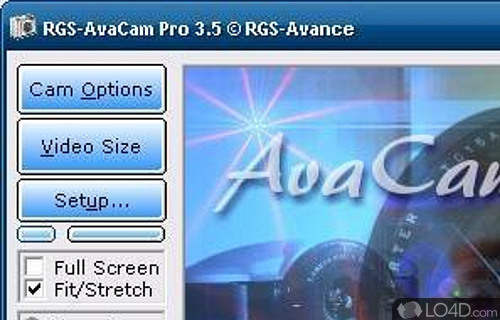 Screenshot of RGS-AvaCam - Designed to record videos, take screenshots, view the images