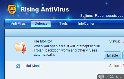 Choose what and how you want to install - Screenshot of Rising Antivirus Free Edition
