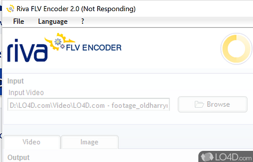 Riva FLV Encoder Screenshot