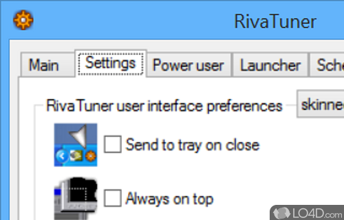 Simple deployment process - Screenshot of RivaTuner