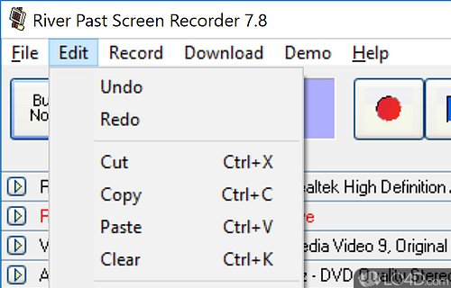 River Past Screen Recorder screenshot