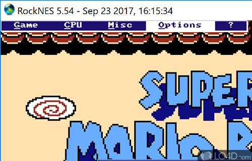 A free PC games program for Windows - Screenshot of RockNES