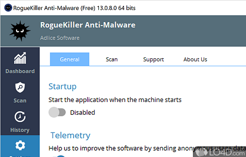 Eliminate rogueware from your PC for free - Screenshot of RogueKiller