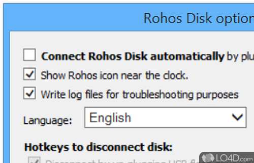 Rohos Mini Drive Screenshot