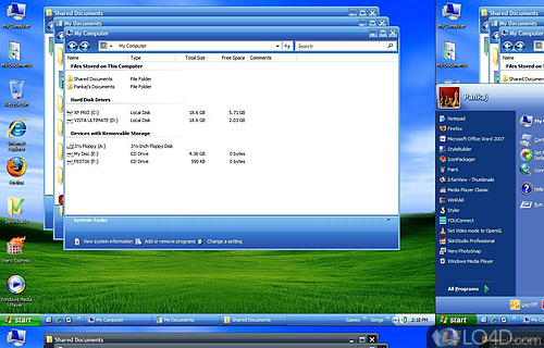 Screenshot of Royale for Windows XP - User interface
