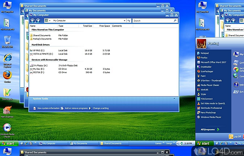 Windows XP Screenshots