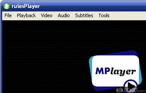 Screenshot of rulesPlayer - Versatile media player for multiple formats