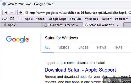 Safari Screenshot