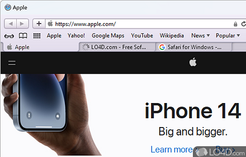 Safari Screenshot