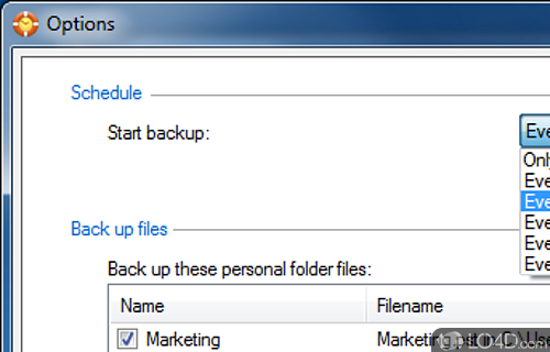 Safe PST Backup for Microsoft Outlook Screenshot