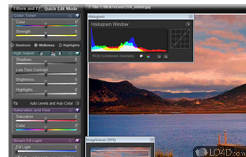 Screenshot of Sagelight - A powerful tool for professional photo editing
