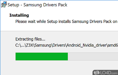 Samsung Drivers Pack screenshot