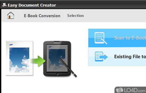 Samsung Easy Document Creator screenshot