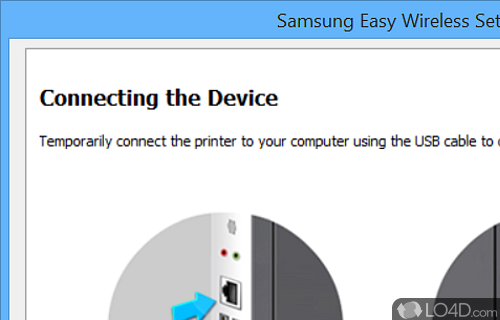 Samsung Easy Wireless Setup screenshot