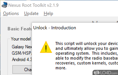 Nexus Root Toolkit screenshot