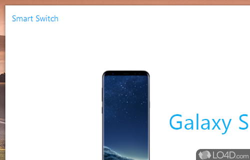 Makes it easy to transfer contacts, pictures, videos - Screenshot of Samsung Smart Switch