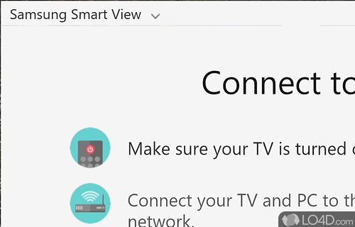 Samsung Smart TV - Screenshot of Samsung Smart View