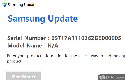 Samsung Update Screenshot