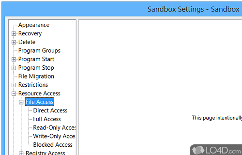 Not an antivirus - Screenshot of Sandboxie