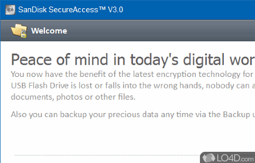 sandisk secure access vault download