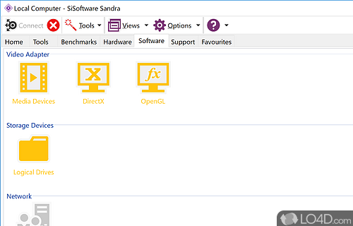 Information & diagnostic utility for Windows - Screenshot of SiSoftware Sandra Lite