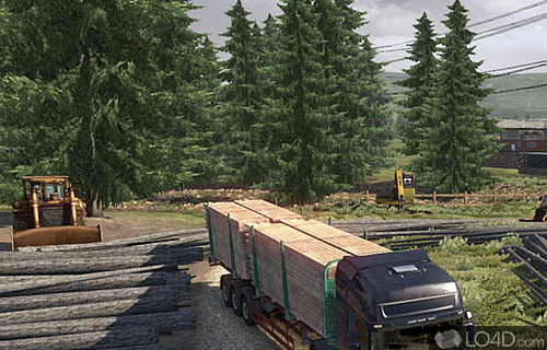 Screenshot of Scania Truck Driving Simulator - User interface