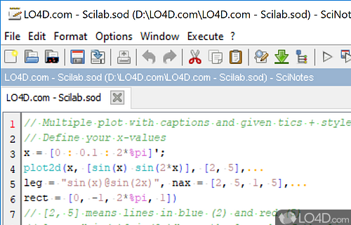 Scilab Screenshot