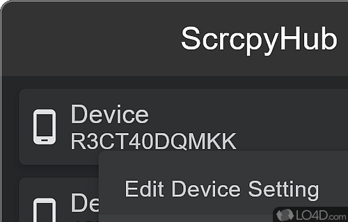 ScrcpyHub screenshot