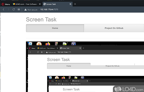 Screen Task screenshot
